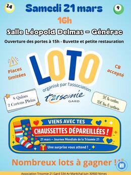 Image du loto Loto Trisomie 21 Gard