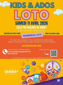 Image du loto Loto kids et ados