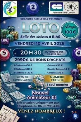 Image du loto Loto bas mimizan petanque