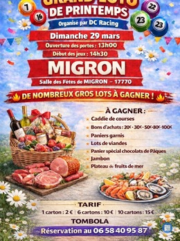 Image du loto Grand loto de printemps