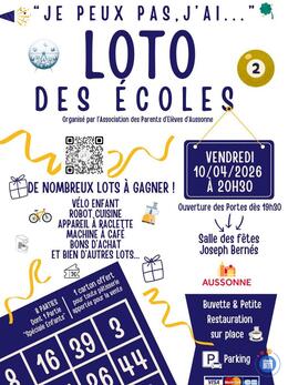 Affiche du loto Loto des Ecoles d'Aussonne (31)
