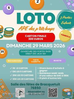 Image du loto Loto de l'Ape