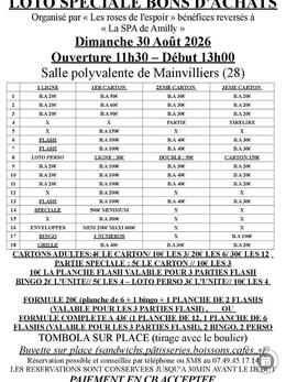 Image du loto Super loto de la spa de amilly