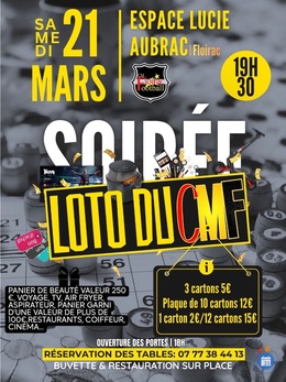 Image du loto Loto cm floirac football
