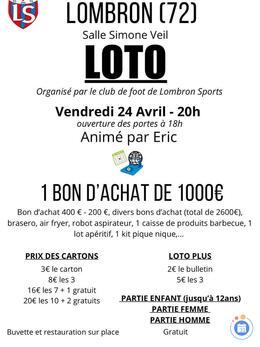 Image du loto Loto Lombron Sport