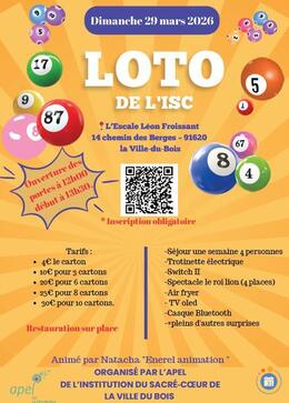 Image du loto Loto de l'isc
