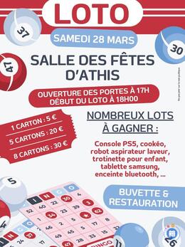 Image du loto Loto des petits cartables