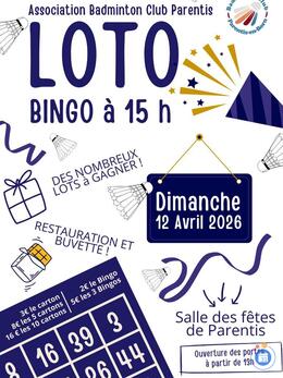 Image du loto Loto du Badminton