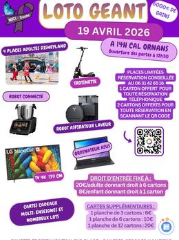 Image du loto Grand Loto caritatif - Ornans