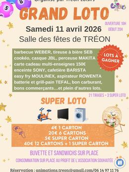 Image du loto LOTO Tréon Loisirs