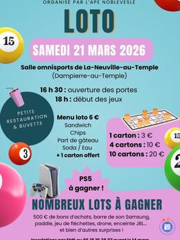 Image du loto Loto dampierre-au-temple