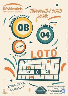 Image du loto Loto aux Résidentiels de Royan