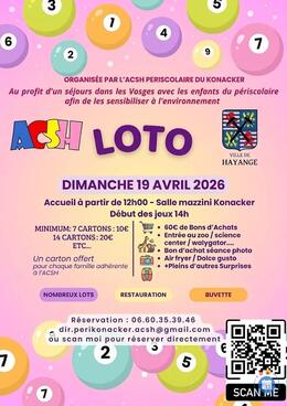 Image du loto loto du périscolaire konacker