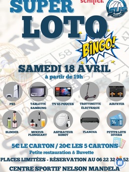 Image du loto Super Loto Bingo du SUS Basket