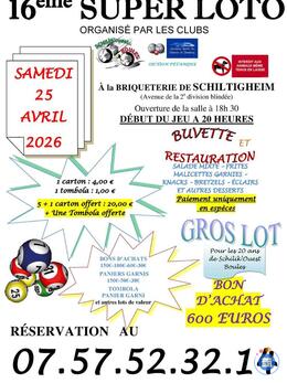 Image du loto 16ème super loto à schiltigheim