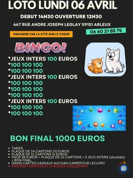 Affiche du loto Loto de paques