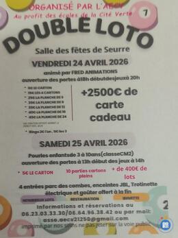 Image du loto Double Loto organisé par l'AECV