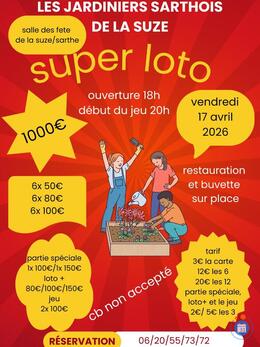 Image du loto Super loto des jardiniers sarthois