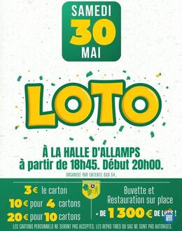 Image du loto Loto de L'ENTENTE SUD 54