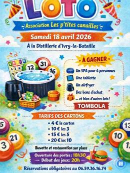 Image du loto Loto APE Les p'tites canailles d'Ivry