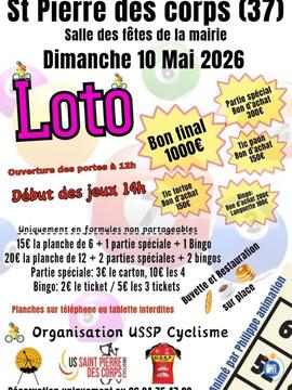 Image du loto Super loto ussp cycliste anime par philippe animation