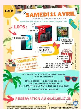 Image du loto Loto au centre jules vernes breteuil