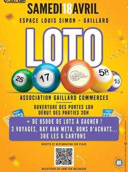 Image du loto Loto Gaillard Commerces 2026