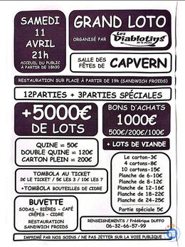 Image du loto Loto organisé par les diablotins de la neste