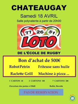 Image du loto LOTO de l'école de rugby
