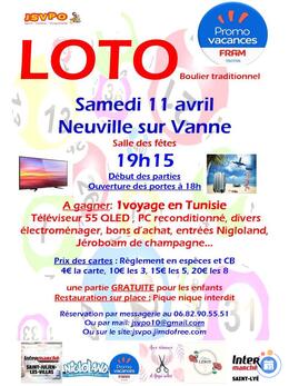 Image du loto Loto de la jsvpo