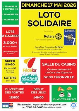 Image du loto Loto solidaire du rotary thionville pdf