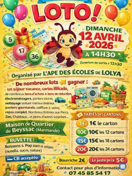 Image du loto Grand loto de lolya
