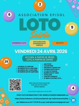 Image du loto Loto organise par EPISOL