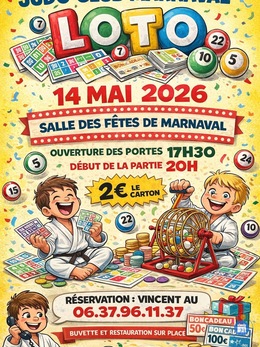 Image du loto Loto judo club marnaval