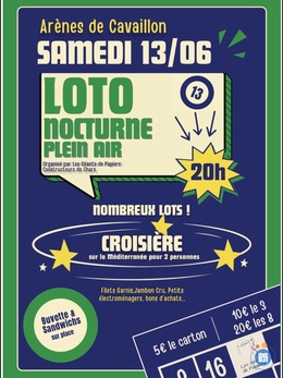 Image du loto Loto nocturne plein air