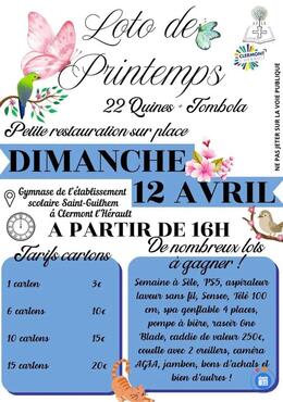 Image du loto Loto de printemps