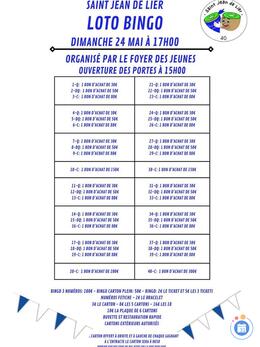 Image du loto Loto bingo du foyer des jeunes
