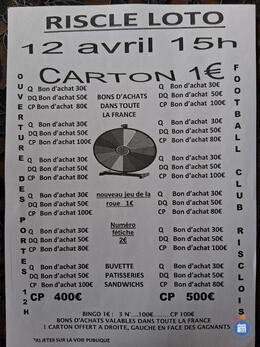 Image du loto Loto FCR spécial bon d'achat 15h