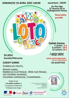 Image du loto LOTO DU CENTRE SOCIAL LA CHATAIGNERAIE