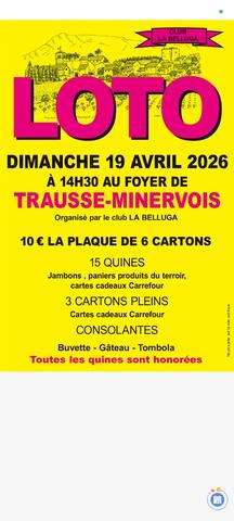 Image du loto Club la Belluga