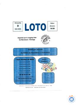 Image du loto Loto du Jogging club les marcheurs