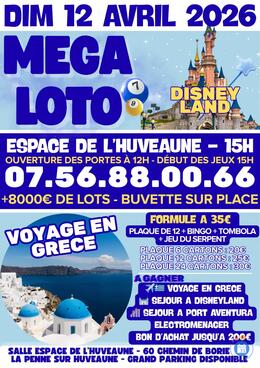 Image du loto MEGA LOTO - DIM 12 AVRIL