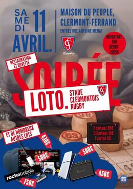 Image du loto Loto du Stade Clermontois Rugby
