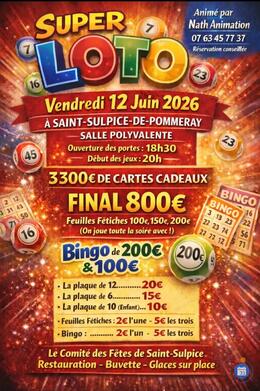 Image du loto Loto animé par Nath Animation