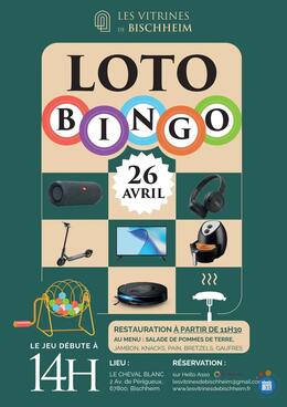 Image du loto Loto-Bingo des Vitrines de Bischheim