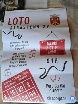 Image du loto Loto rabastens xv