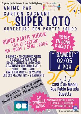Image du loto SUPER LOTO animé par Carton Gagnant