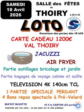 Image du loto Loto du Football Sud Gessien