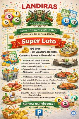 Image du loto Loto société de chasse