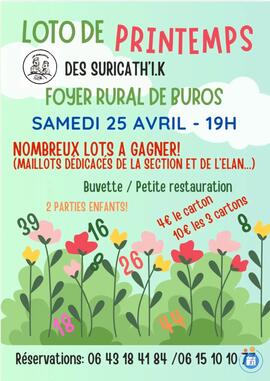 Image du loto Loto de printemps des suricath’IK